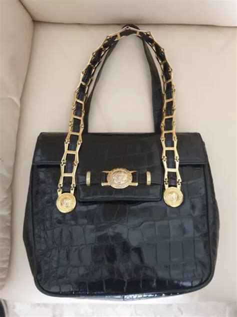 borsa gianni versace anni 80|Borse Gianni versace in Pelle Nero .